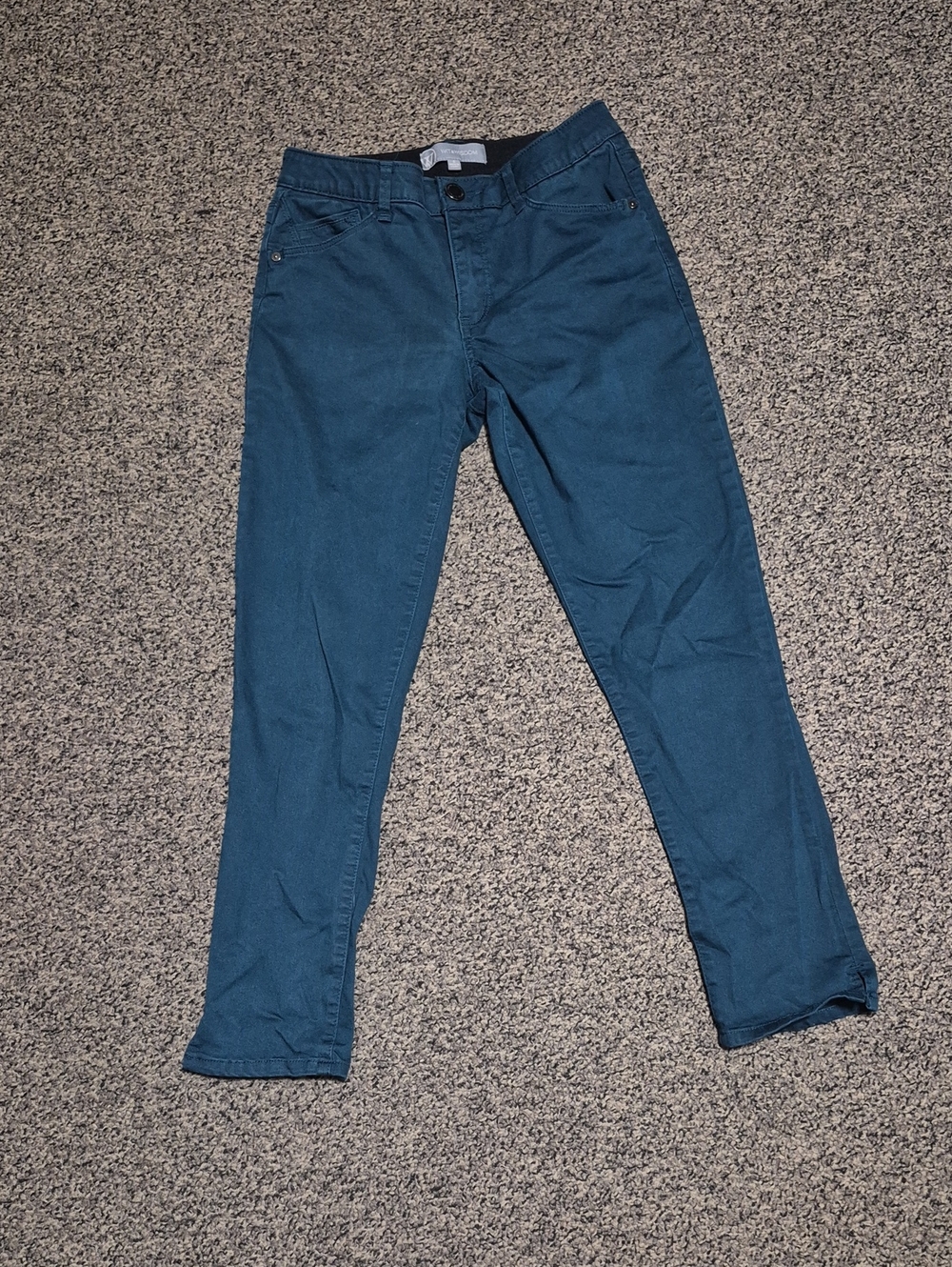 Wit & Wisdom Teal Stretch Slim Pants